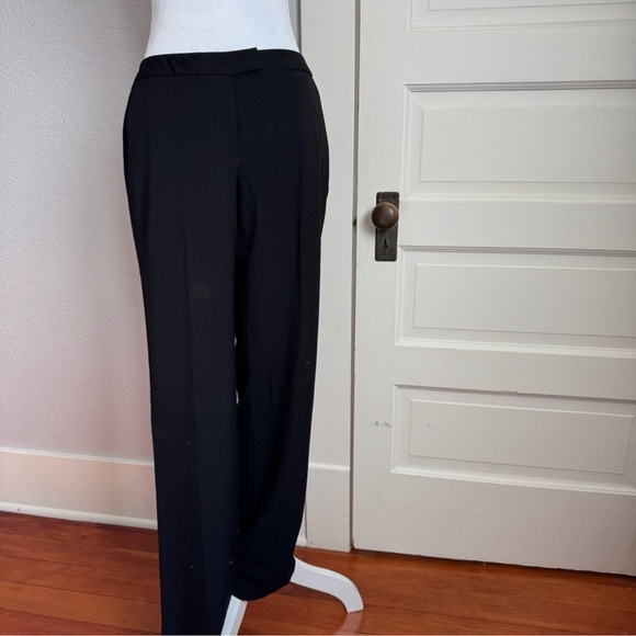 Calvin Klein Black Straight Leg Pants - Picture 2 of 5
